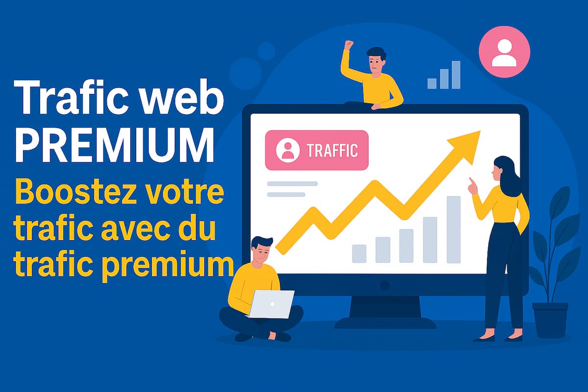 Trafic web SEO premium géolocalisé pour conversions optimisées