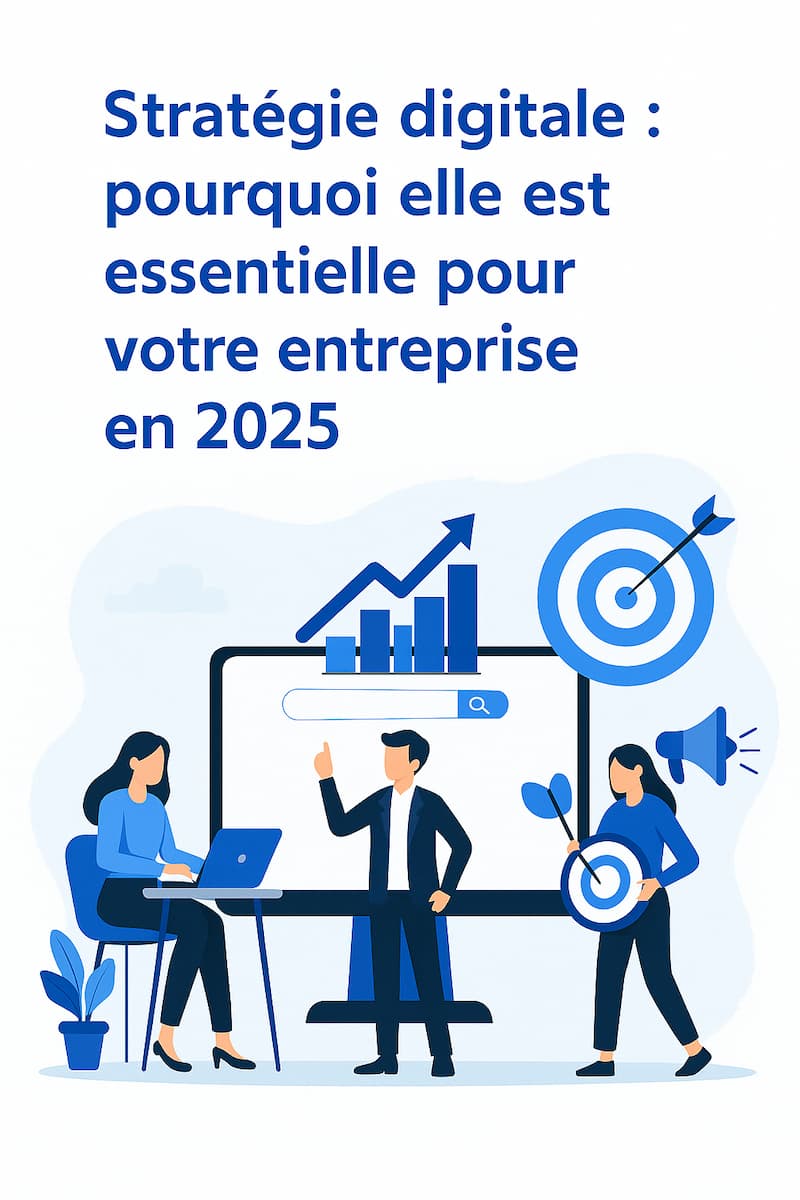 Stratégie digitale pour entreprise en 2025